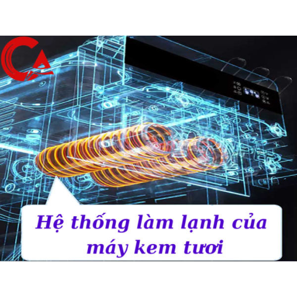 Máy làm kem tươi CA-09 - Ảnh 2