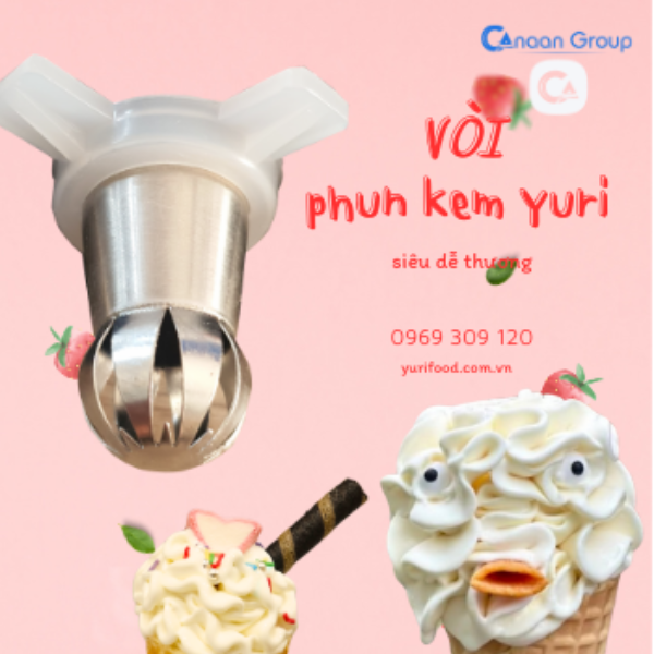 Vòi phun kem tươi - Ảnh 3