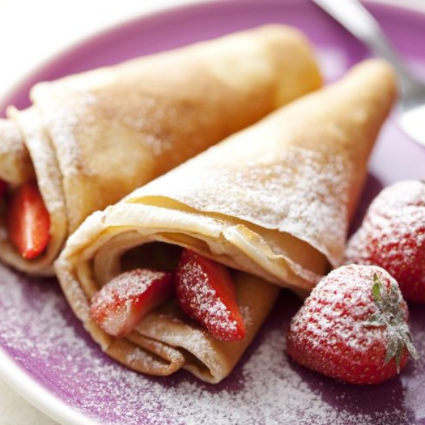Máy bánh Crepe chảo đôi dùng điện - Ảnh 4