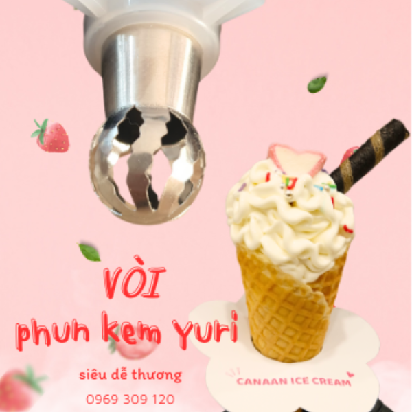 Vòi phun kem tươi - Ảnh 5