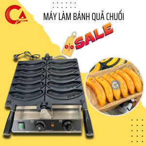 máy làm bánh hình quả chuối