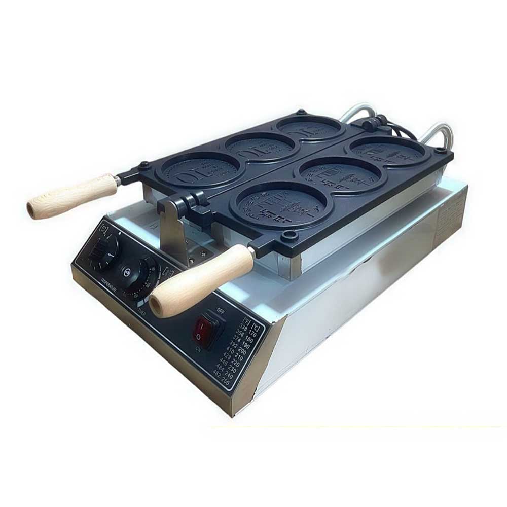 Máy Bánh Đồng Xu Hàn Quốc 3 Khuôn - Ảnh 4