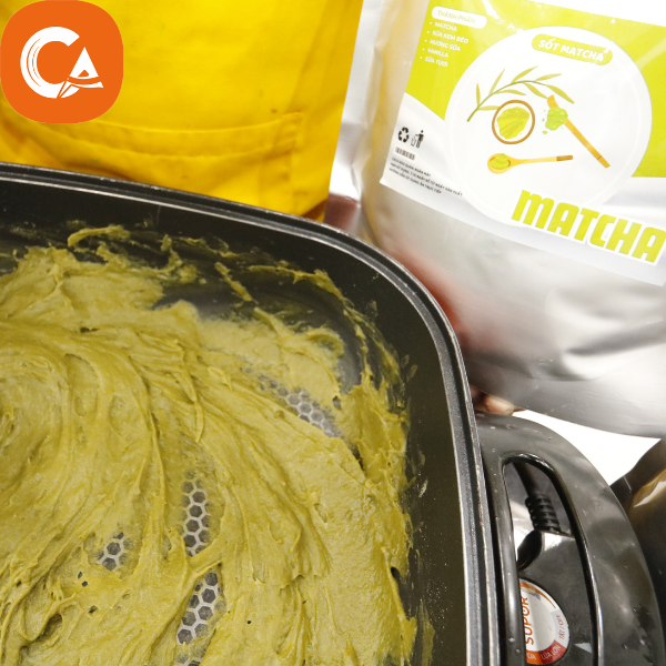 Bột làm nhân Matcha trộn sẵn Canaan - bịch 1Kg - Ảnh 3