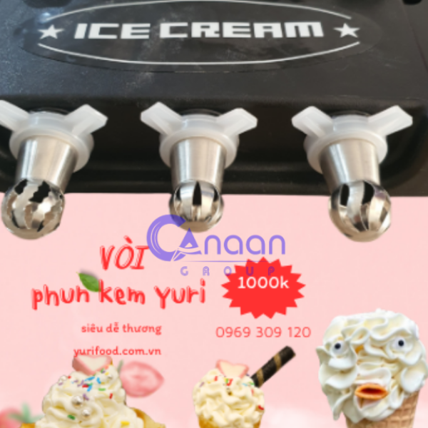 Vòi phun kem tươi - Ảnh 2