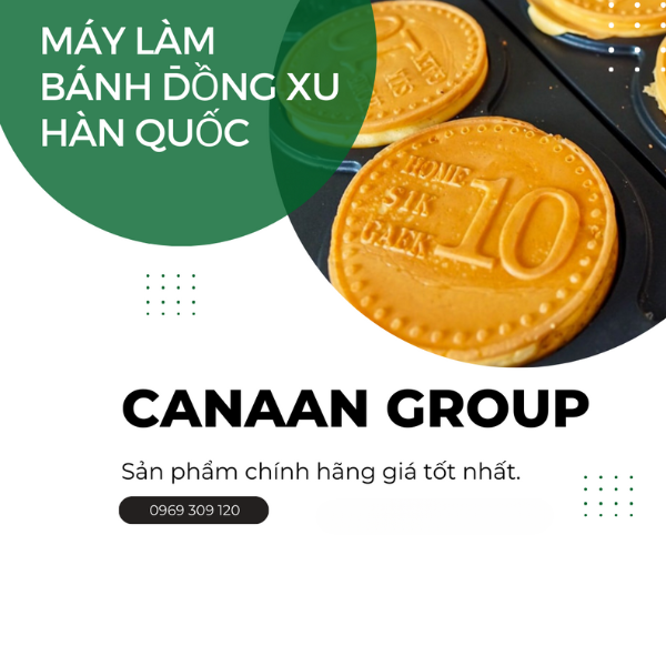 Máy Bánh Đồng Xu Hàn Quốc 3 Khuôn - Ảnh 11