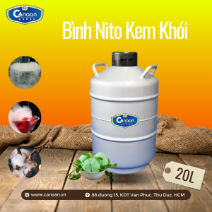 Bình Nito kem khói thể tích 20L (Thanh lý)