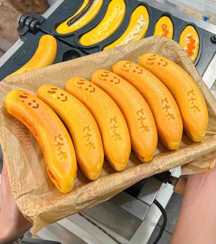 Bột làm bánh chuối mặt cười Canaan - Ảnh 3