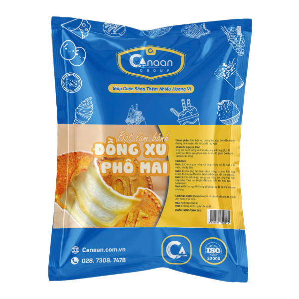 Bột làm bánh đồng xu phô mai - Ảnh 2