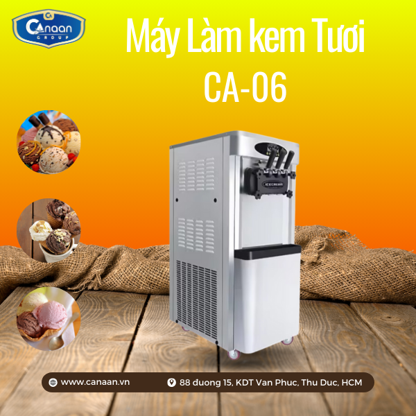 Máy làm kem tươi CA-06