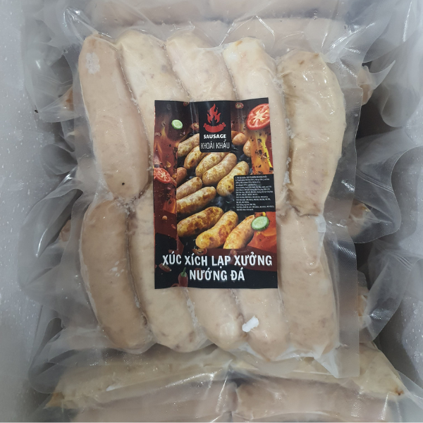 lạp xưởng nướng đá loại 3
