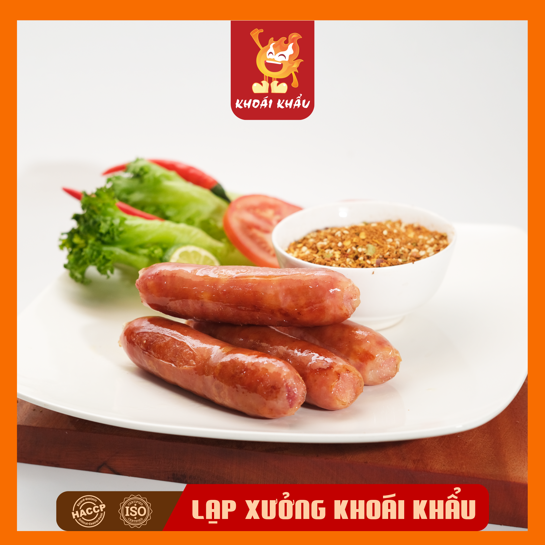 Lạp xưởng nướng đá khoái khẩu 700g - Ảnh 2