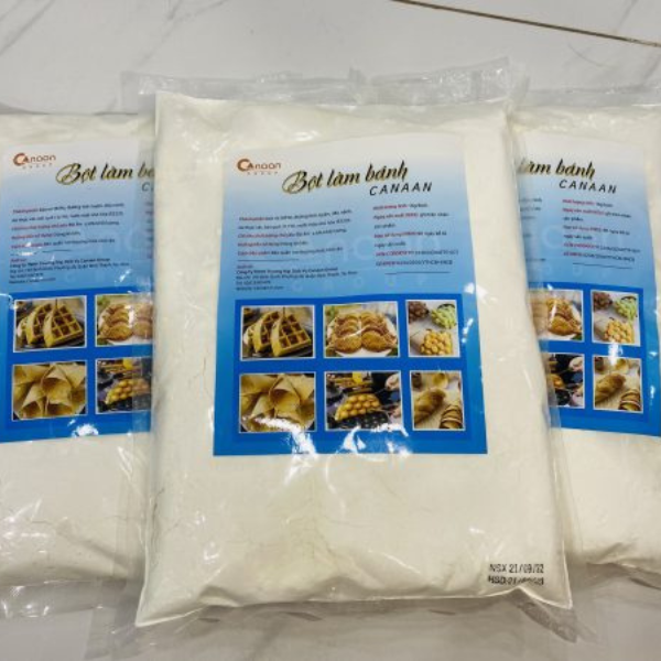 bột làm bánh canaan