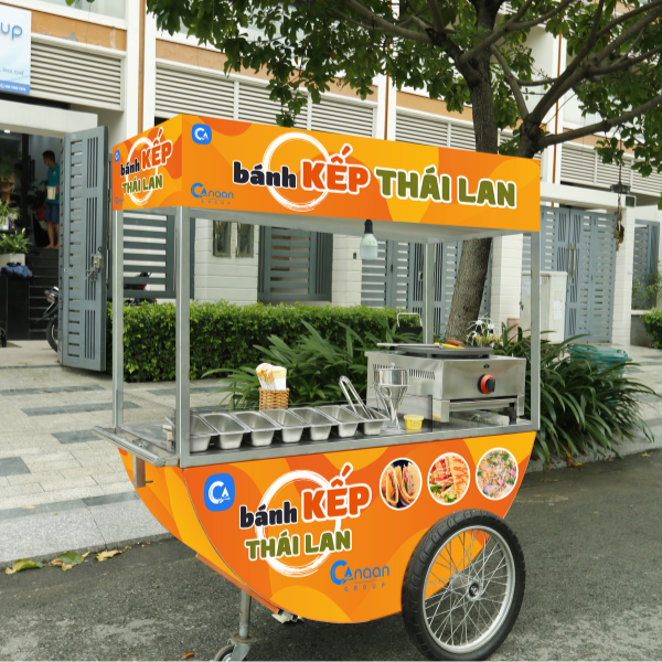 Xe bán bánh kếp - Ảnh 3