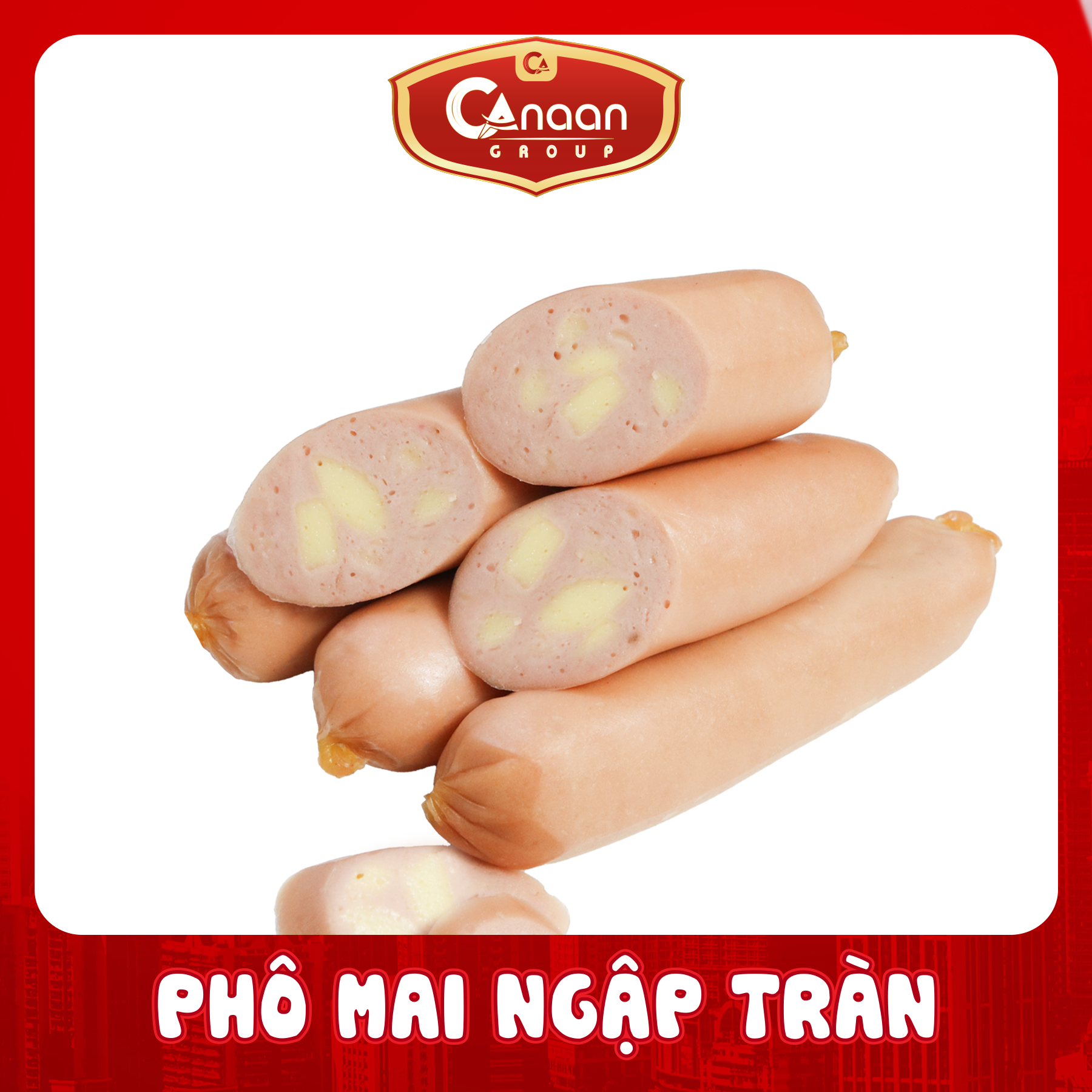 Xúc xích phô mai khoái khẩu 500g - Ảnh 3