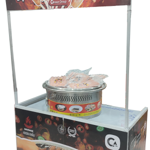 Xe Lạp Xưởng Nướng Đá Gấp Gọn