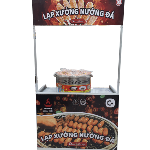 Xe Lạp Xưởng Nướng Đá Gấp Gọn