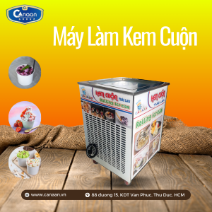 Máy kem cuộn