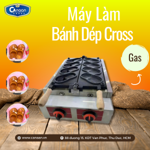 Máy Làm Bánh Dép Cross