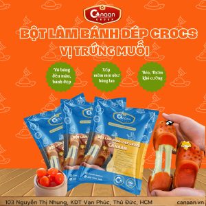 BỘT BÁNH DÉP VỊ TRỨNG MUỐI 2