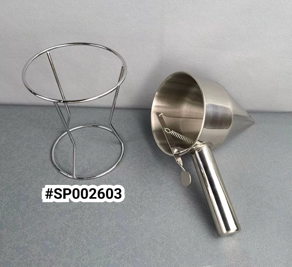 Bộ Phểu rót bột inox - 500ml