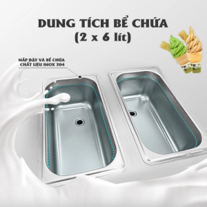 Máy làm kem tươi 3 vòi để bàn Canaan CAC-1800 (1)