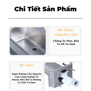 Máy làm kem tươi 3 vòi Canaan CAV - 4000