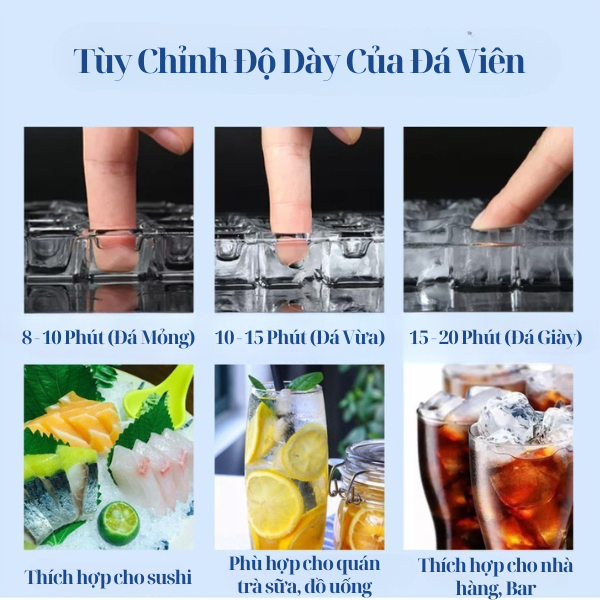 Máy Làm Đá Viên Canaan CAD-K240 - Ảnh 3