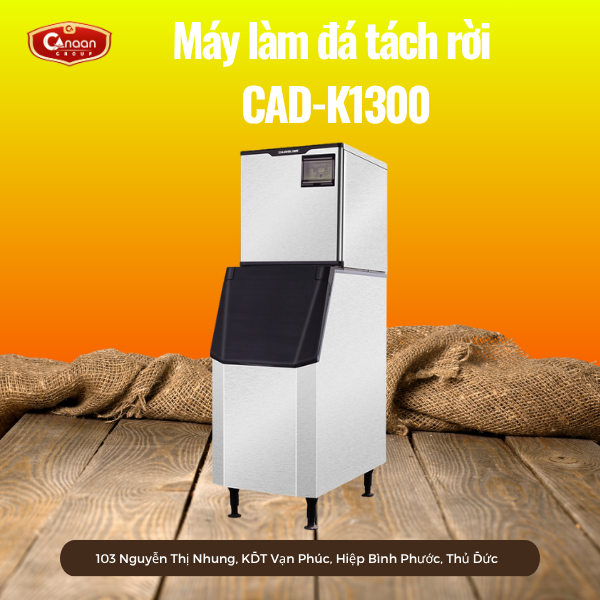 Máy Làm Đá Viên Tách Rời CAD-K1300