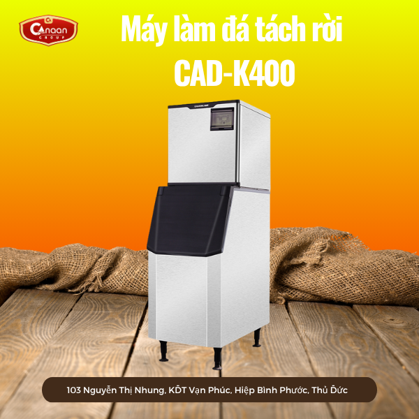 Máy Làm Đá Viên Tách Rời Canaan CAD-K400