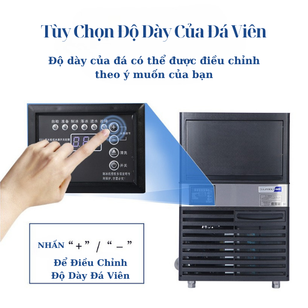 Máy Làm Đá Viên Canaan CAD-K160 - Ảnh 4