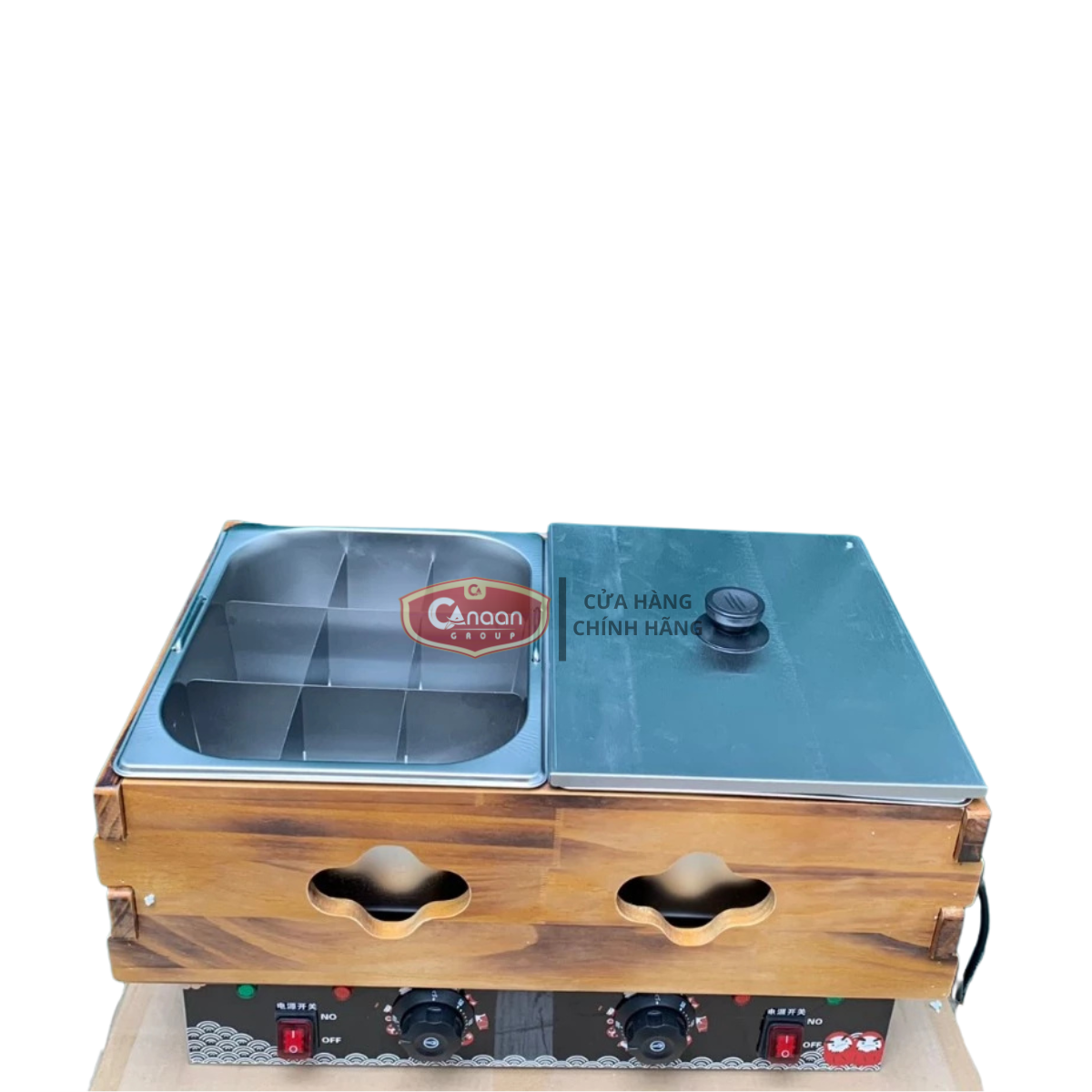 Nồi lẩu xiên que 18 ngăn oden 2500W - Ảnh 7
