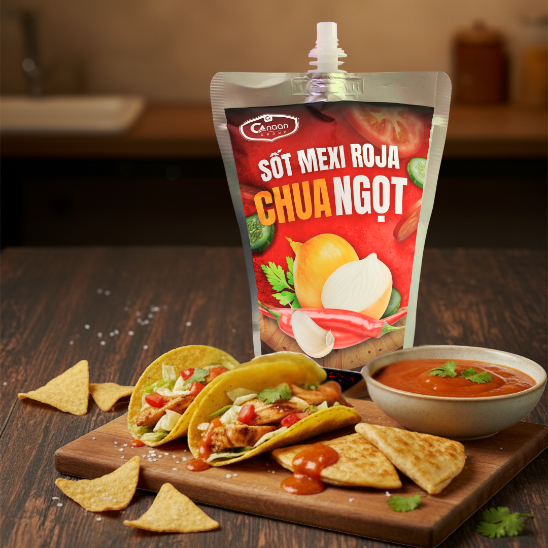Sốt Mexi Roja Chua Ngọt Canaan - Ảnh 2