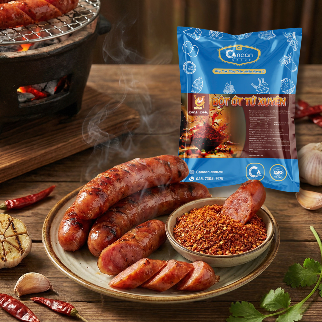 Bột Ớt Tứ Xuyên Khoái Khẩu 1 Kg - Ảnh 4