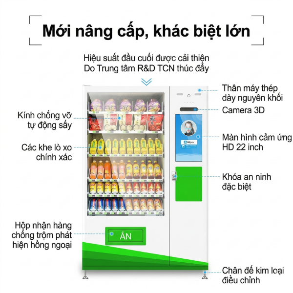 Máy Bán Hàng Tự Động AT-10(22) - Ảnh 4