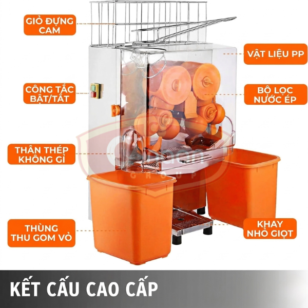 Máy Ép Cam Tự Động TMTP-OF06 - Ảnh 8