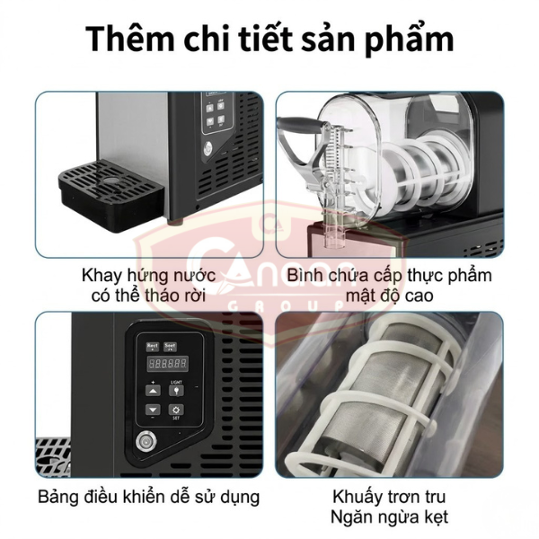 Máy Làm Slush Siro Tuyết 1 Ngăn 12L - Ảnh 5