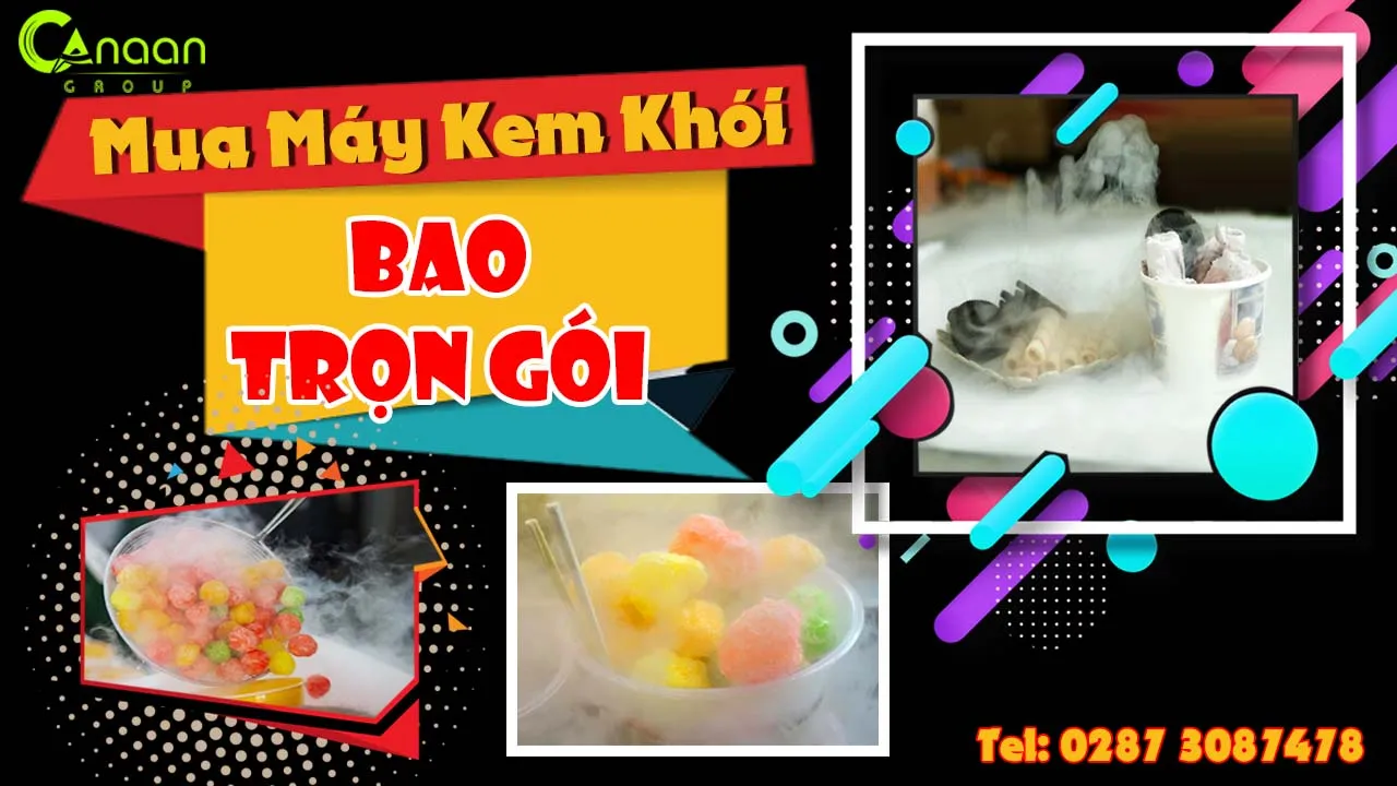 Mua máy kem khói trọn gói – nguyên liệu và dụng cụ kem khói